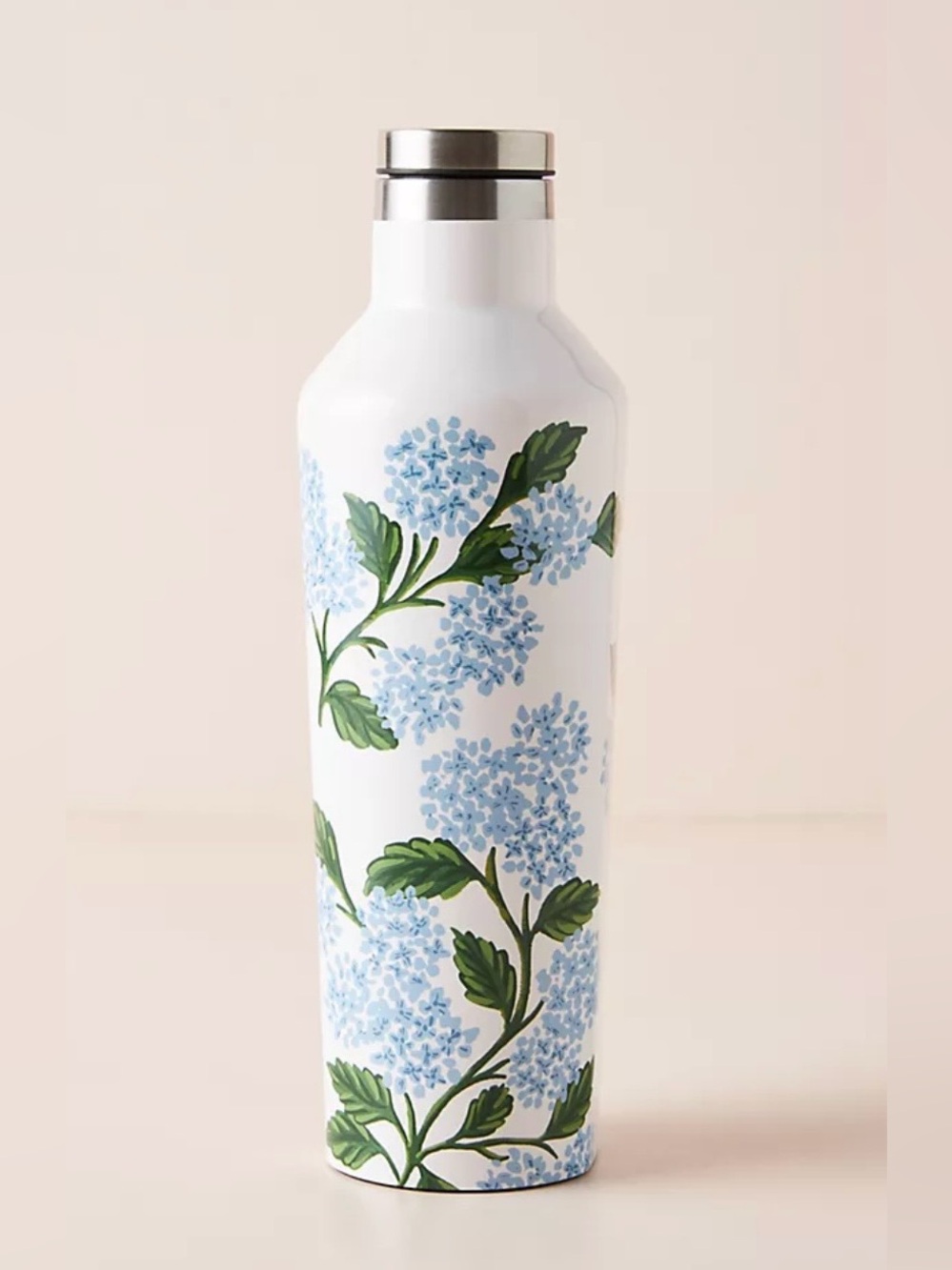 Rifle Paper Co. x Corkcicle Blue Hydrangea Canteen 16 oz